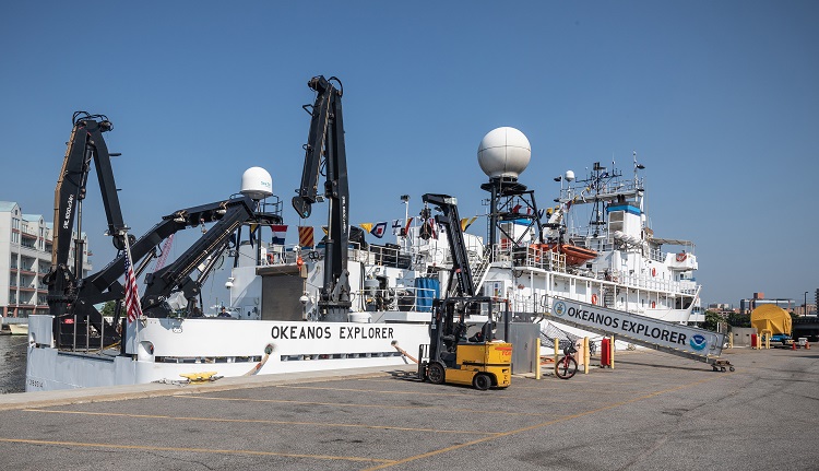 Daniel Amirault- Okeanos Explorer vessel